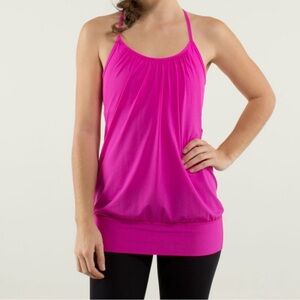 Lululemon No Limit Tank, Paris Perfection, Size 6